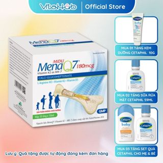 Midu MenaQ7 180mcg - Phát triển chiều cao cho trẻ em và giúp xương dài và chắc khỏe