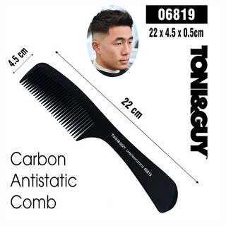 Lược Cắt Tóc Toni and Guy Đen Nhiều Loại Tùy Chọn, Size Theo Nhu Cầu