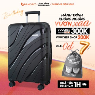 Vali Kéo Du Lịch Size 28 Bamozo, Vali Kéo Du Lịch Chất Liệu PP Chịu Va Đập Tuyệt Đối, Chống Nước Bảo Hành 5 Năm_Nancy