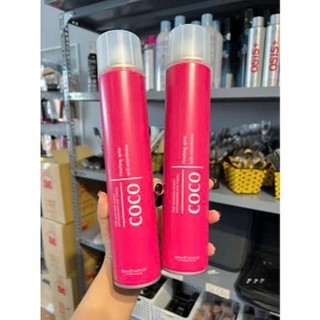 COMBO 3 CHAI keo hồng baby coco xịt tóc chuyên nghiệp siêu giữ nếp tóc
