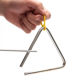 NHẠC CỤ KẺNG TAM GIÁC (TRIANGLE) 18CM – ÂM THANH VANG TRONG, DỄ SỬ DỤNG
