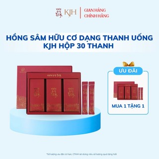 [Mua 1 Tặng 1] Hồng Sâm Hữu Cơ KJH Dạng Thanh Uống