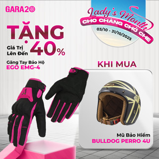 [Mua 1 Tặng 1] Mũ Bảo Hiểm 3/4 Nam Nữ BULLDOG Perro 4U Retro Phong Cách Cổ Điển Lỗ Khoá Chống Trộm [Chính Hãng]