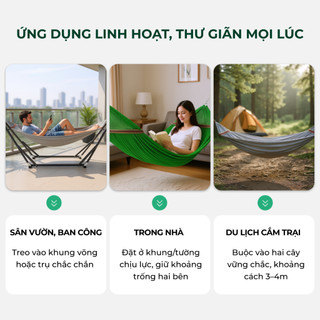 Khung giá võng thép sơn tĩnh điện Lâm Tùng phi 32 bền bỉ chưa bao gồm lưới võng