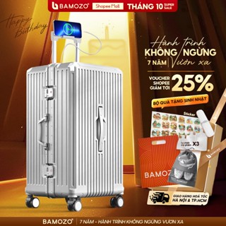 Vali Bamozo Khung Nhôm Size 22/24/28 Cao Cấp Tăng Sức Chứa Hành Lý_ULTRAPACK