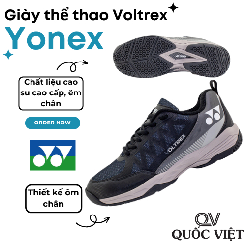 Giày cầu lông Yonex Voltrex chính hãng Quốc Việt Badminton giá rẻ, trọng lượng nhẹ