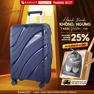 HOẢ TỐC Vali Kéo Du Lịch Bamozo Size 28 Cao Cấp Nhựa PP Chống Vỡ_Nancy