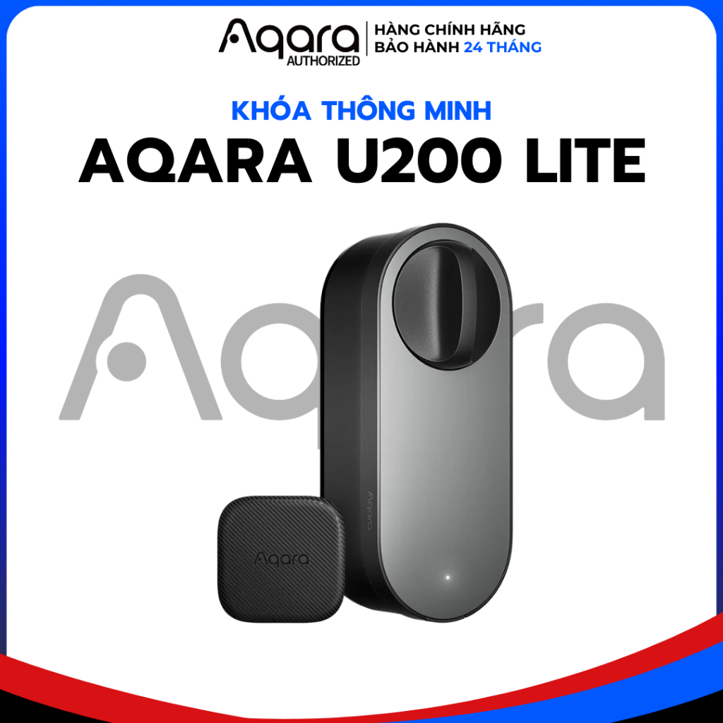 Aqara U200 Lite - BH 24 THÁNG - Khóa Thông Minh, Hỗ Trợ Matter, Kết Nối Bluetooth