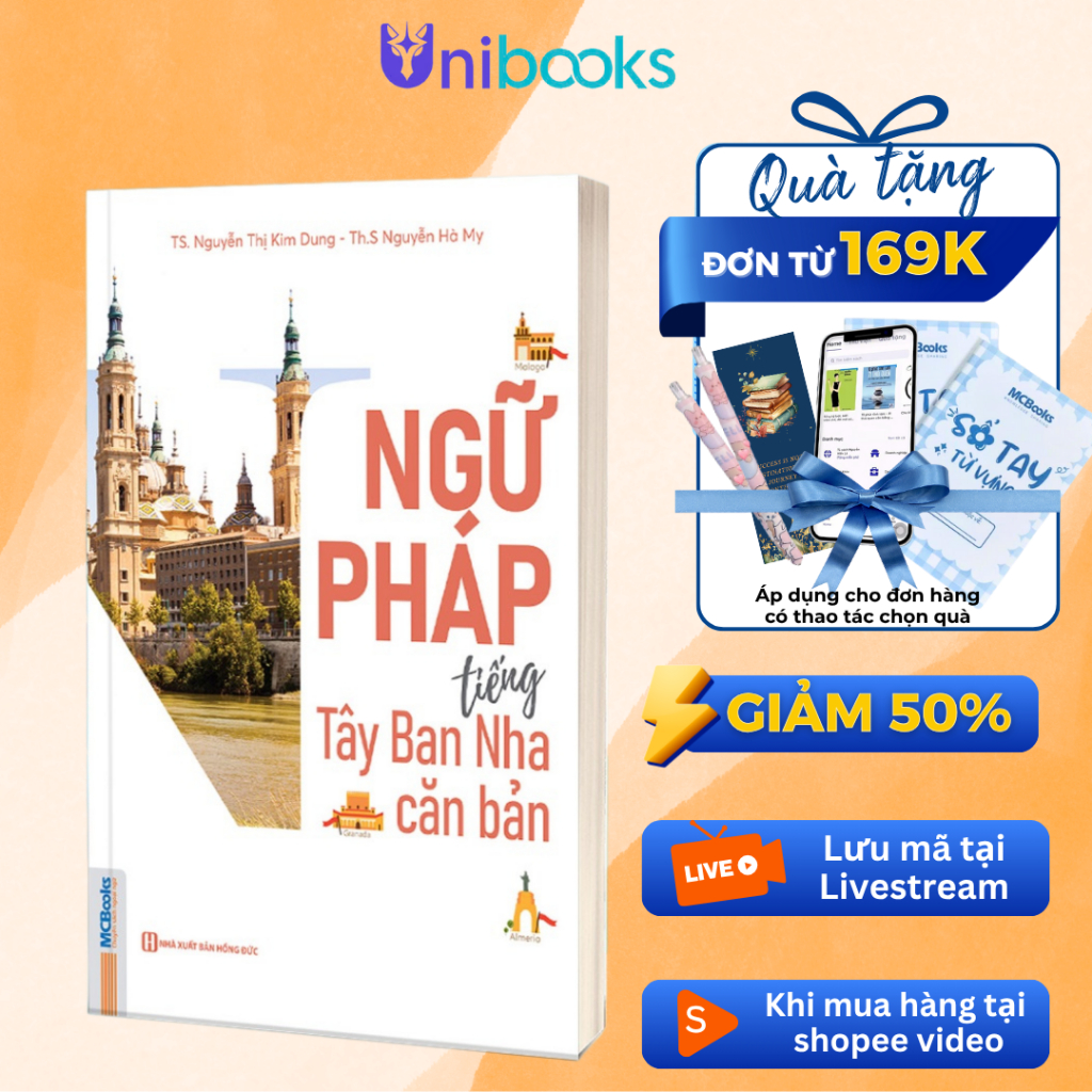 Sách - Ngữ Pháp Tiếng Tây Ban Nha Căn Bản - MCBooks