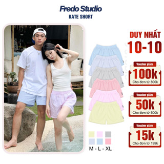 Quần Short Kate Mặc Ở Nhà, Quần Đùi Nam Nữ Form Rộng Mặc Thoáng Mát Hottrend - QS302