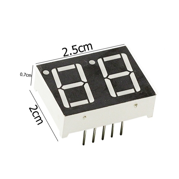 Led 7 Đoạn Âm Chung 0.56 Inchs 2 số
