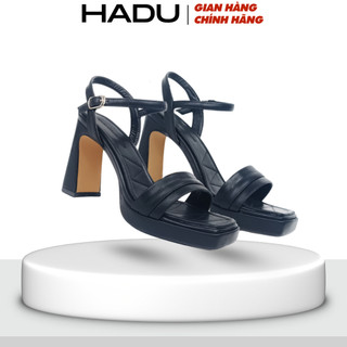  Giày Sandal Gót Vuông 9P Sườn Kép Quai Ngang ARES HADU M956 Đúp Trước 3P BH 12 Tháng 