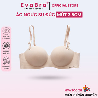  Áo Lót Su Vân EvaBra Cao Cấp Không Gọng Đệm Dày Siêu Nâng Đẩy Không Hằn Trên Da - 2288 