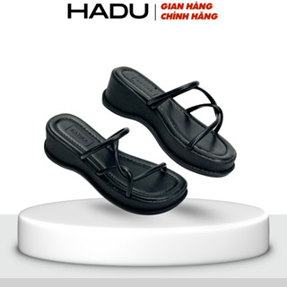  Dép Nữ Đế Bánh Mì 5P Quai Chéo LILY HADU K514D Đế Êm Mềm Chống Trượt Quai Phồng Êm Ái BH 6T 