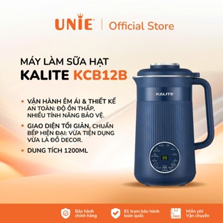 Máy làm sữa hạt mini Kalite KCB12B, dung tích 1.2L, xay nấu đa năng, 9 chức năng đa dạng, lưỡi dao 10 cánh, BH12 Tháng