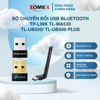 Bộ chuyển đổi USB Bluetooth 5.3 TP-LINK TL-MA530, TL-UB500, TL-UB500 PLUS Bluetooth không dây dành cho PC laptop