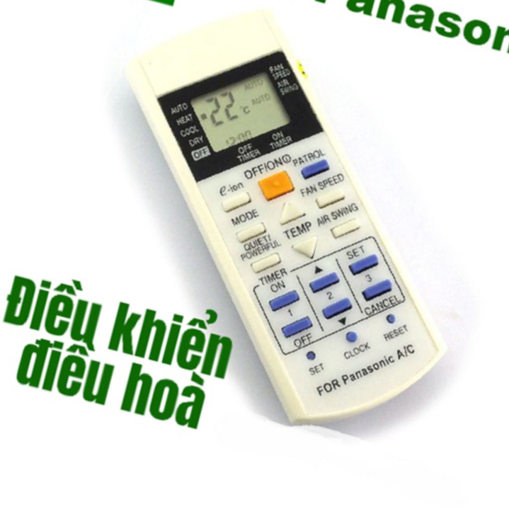 Điều Khiển Điều Hòa Panasonic E-Ion bảo hành 1 tháng lỗi 1 đổi 1