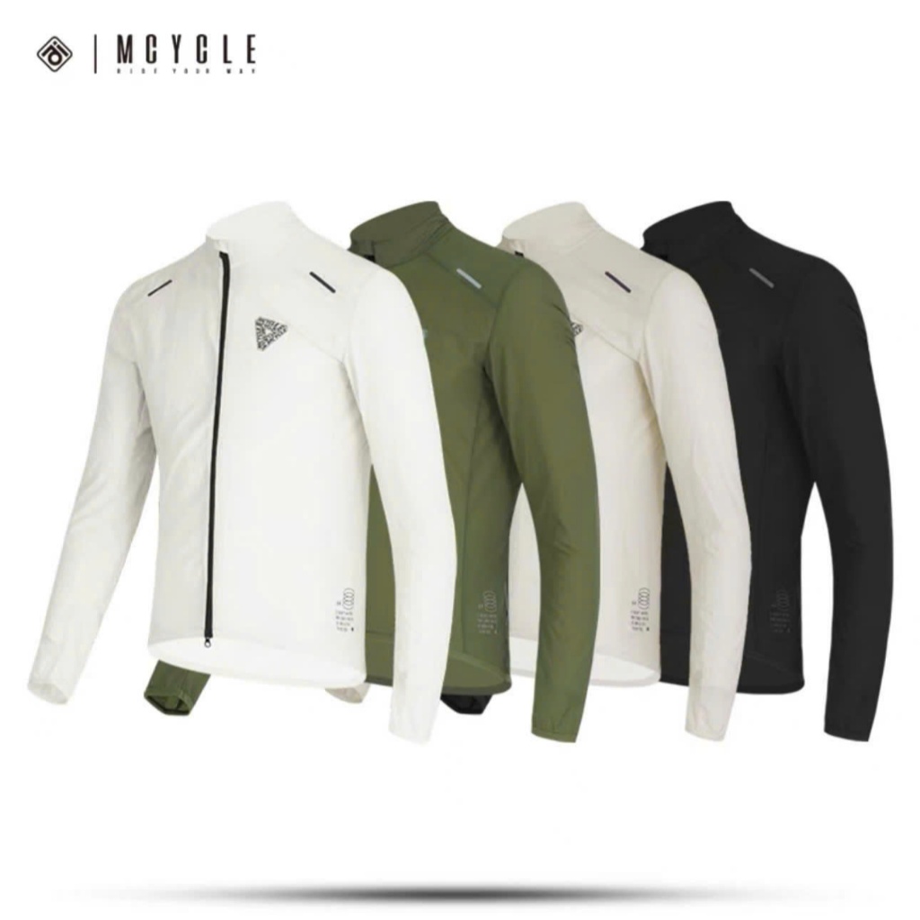 Áo khoác gió tay dài nam/nữ Mcycle MY315 My318 mẫu mới nhất của hãng