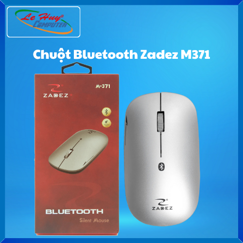 Chuột Máy Tính Bluetooth Zadez M371 - Hàng Chính Hãng