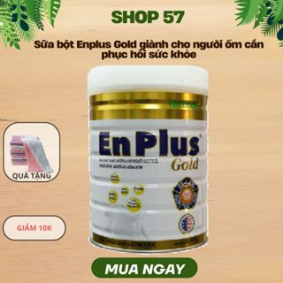   HSD: T7 2027  Sữa Nutifood Enplus Gold 900g – Dinh Dưỡng Cho Người Lớn Tuổi Ăn Uống Kém 