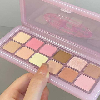 Phấn mắt 3CE 12 ô New Take Eyeshadow Palette màu Purely /multi eye color palette Dry bouquet