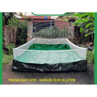 Bể bạt lưới nuôi ốc ếch cá lươn có chống nhảy ( tặng van xả nước )