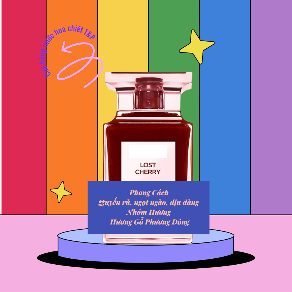 Nước Hoa Unisex Lost Cherry EDP– sang trọng, hiện đại-5ML-10ML