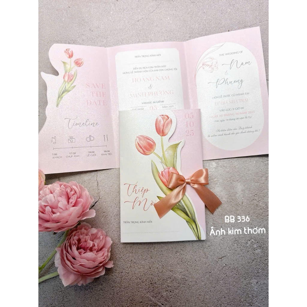 100 Phôi Thiệp Cưới