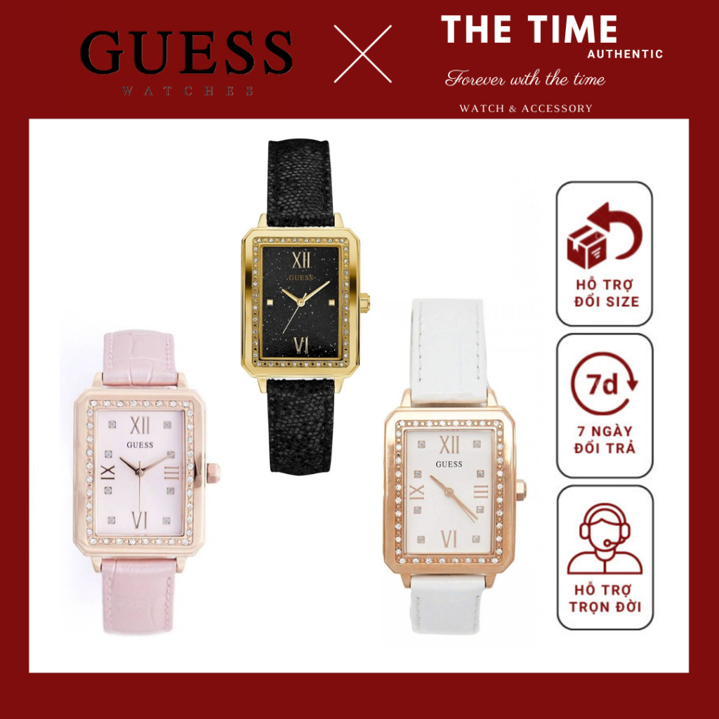 Đồng hồ nữ GUESS ChiPU Mặt Vuông