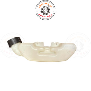 Bình xăng lớn MITSUBISHI TL20, nhựa dày, cứng, bền, vừa khớp, tặng kèm bộ dây lọc xăng