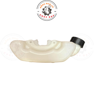 Bình xăng lớn MITSUBISHI TL20, nhựa dày, cứng, bền, vừa khớp, tặng kèm bộ dây lọc xăng