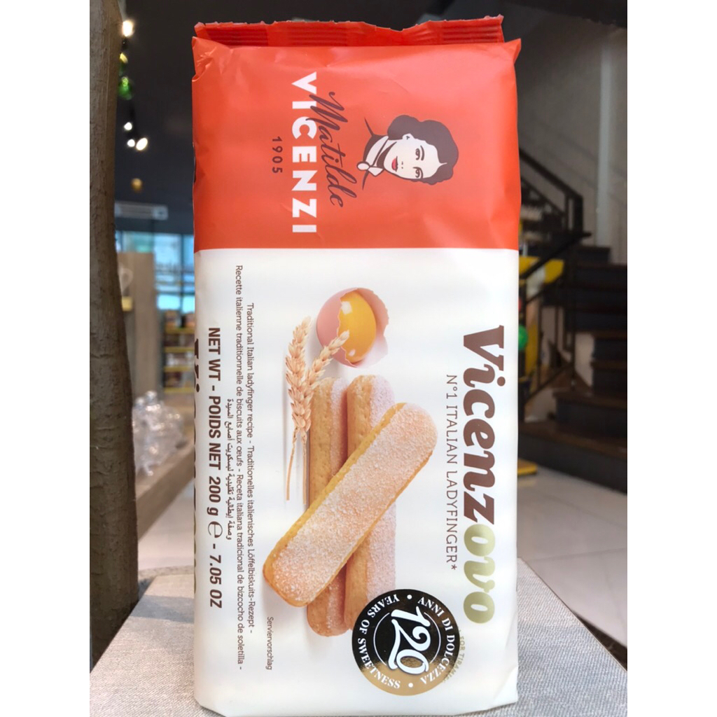 05/2026-Bánh Ladyfingers Kiểu Ý Truyền Thống Vicenzovo 200Gi