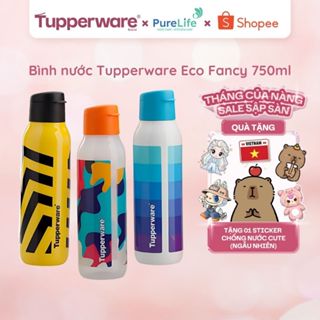 Bình nước Eco Fancy 750ml Tupperware với thiết kế thể thao ,trẻ trung, năng động, tiện dụng