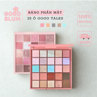 Bảng mắt 25 Ô Nhũ Lì GOGO TALES Crystal Color Charming GOGO BLUM Eyes GT282 Back To Reality