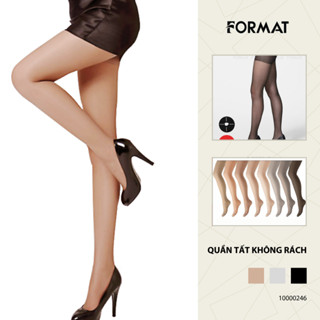   Bảo hàng rách dọc  Quần Tất không rách Nữ FORMAT 10000246 20D Cao Cấp Siêu Bền Chống Xước 