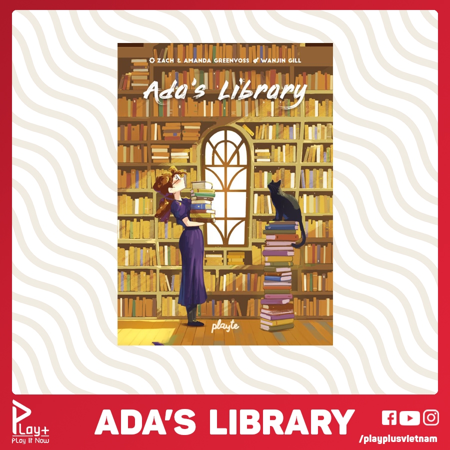 [Chính hãng] Board Game 
Ada's Library