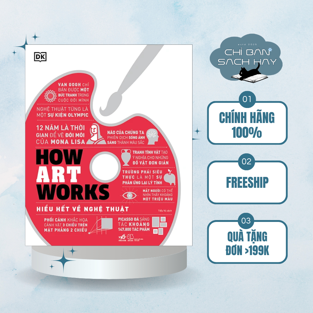 Sách - How art works: Hiểu hết về nghệ thuật (DK) (Chỉ Bán Sách Hay)