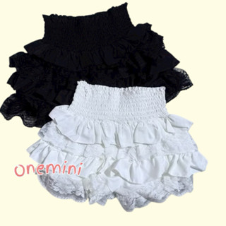 CHÂN VÁY NHIỀU TẦNG PHỐI REN LƯNG THUN NHÚNG u17