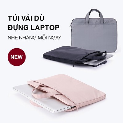 [NEW 2025] MUJI Túi Vải Dù Dọc/Ngang