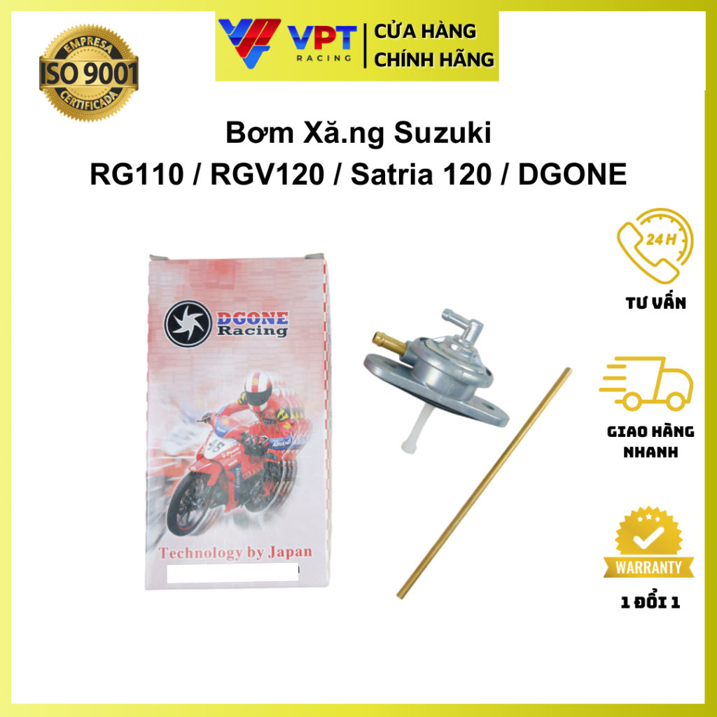Bơm xăng Xipo sport RGV120, Satria120, RG110 - chính hãng DGONE 44300