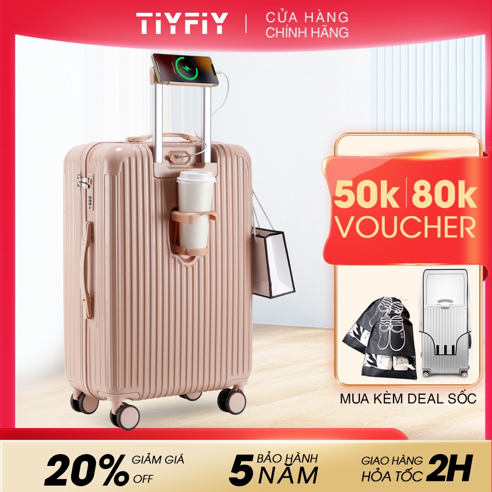 Vali Du Lịch TiYFiY T01/T08/801 Size 20/24/28 Bảo Hành 5 Năm
