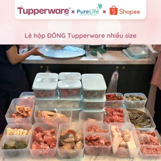 Lẻ hộp cấp đông Tupperware chính hãng,dung tích gọn gàng ,nhựa nguyên sinh, an toàn thực phẩm