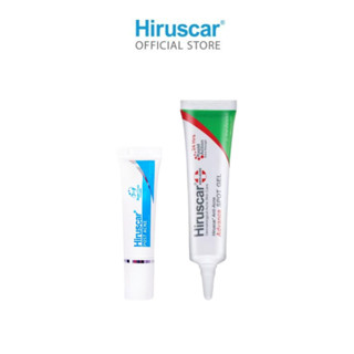   VHL x Hiruscar  Combo Gel hỗ trợ giảm mụn Advance Spot Gel 10g và Gel hỗ trợ giảm thâm POST ACNE 5g 
