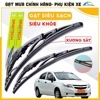 Gạt mưa ô tô silicon SINGTECH khung sắt lắp vừa tất cả các dòng xe mới nhất , Cần gạt mưa ô tô silicon