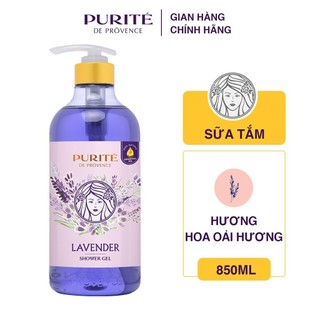 Sữa Tắm Purité Hoa Linh Lan 850ML + Tặng Sữa Tắm Purité Oải Hương 850ML 