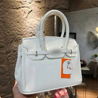 (Full-Box) Túi H dáng Bi.kin da mềm TAG BẠC size 25 cm TẶNG KÈM PHỤ KIỆN cầm tay đeo chéo sang chảnh
