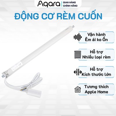 Động cơ rèm cuốn thông minh Aqara TA ZNGZDJ20LM, Rèm cửa điều khiển từ xa, Tương thích HomeKit