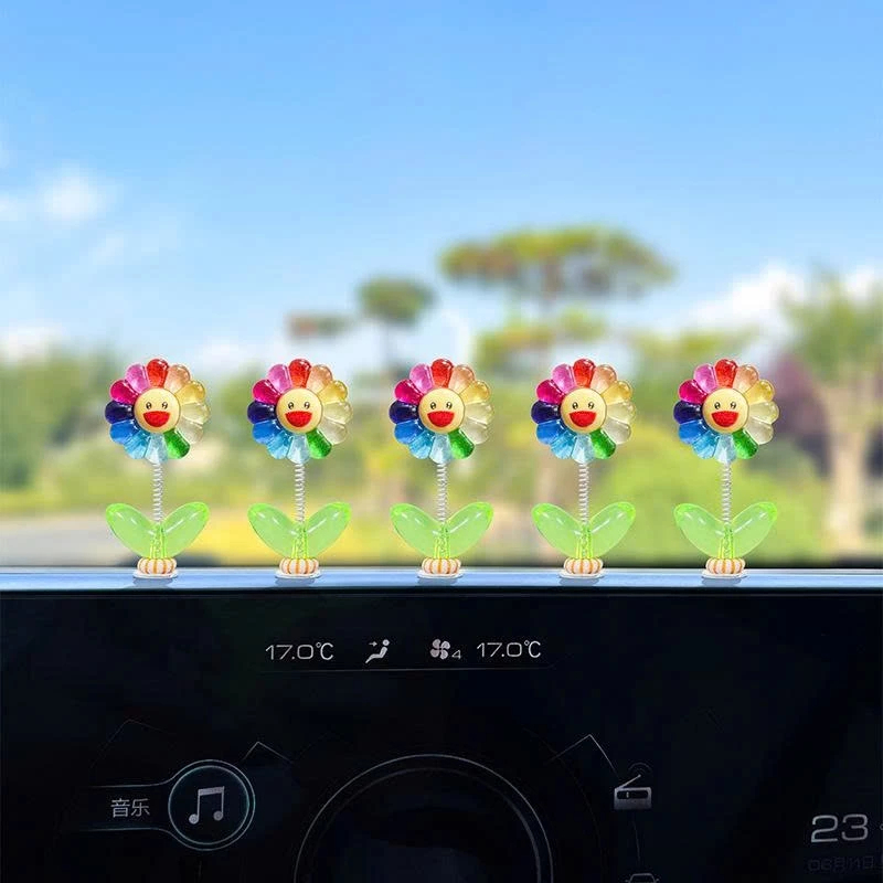 Set 5 hoa mặt trời cầu vồng