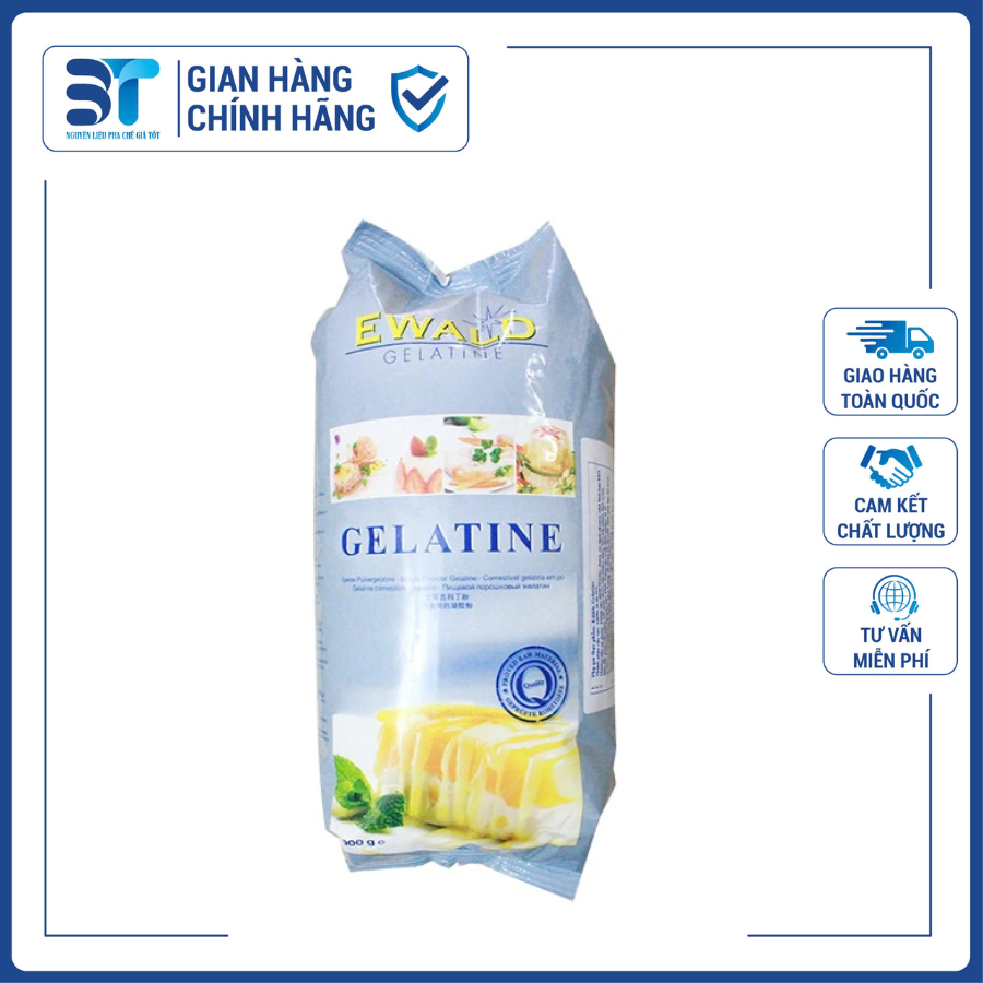 Bột gelatin Đức (bột thạch) EWALD túi 1kg