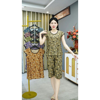 Bộ lửng trung niên có tay vải thun lạnh mềm mát